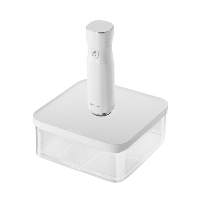 Fresh & Save CUBE Contenitore L / 21 cm, transparente-bianco