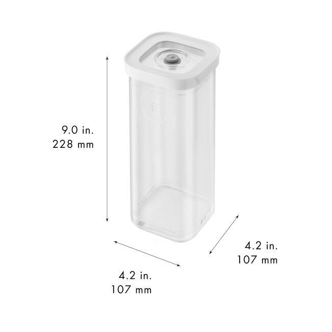 Fresh & Save CUBE Contenitore 3S / 11 cm, transparente-bianco