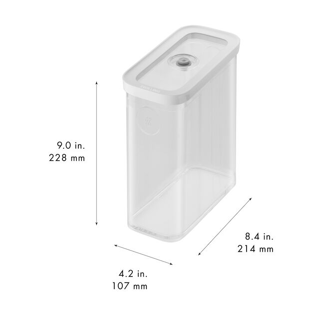 Fresh & Save CUBE Contenitore 3M / 21 cm, transparente-bianco