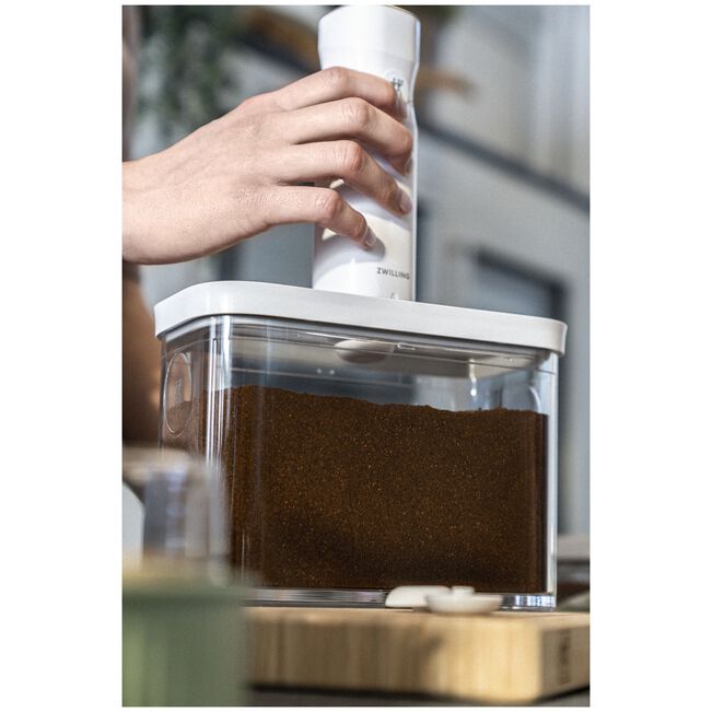 Fresh & Save CUBE Contenitore 3M / 21 cm, transparente-bianco