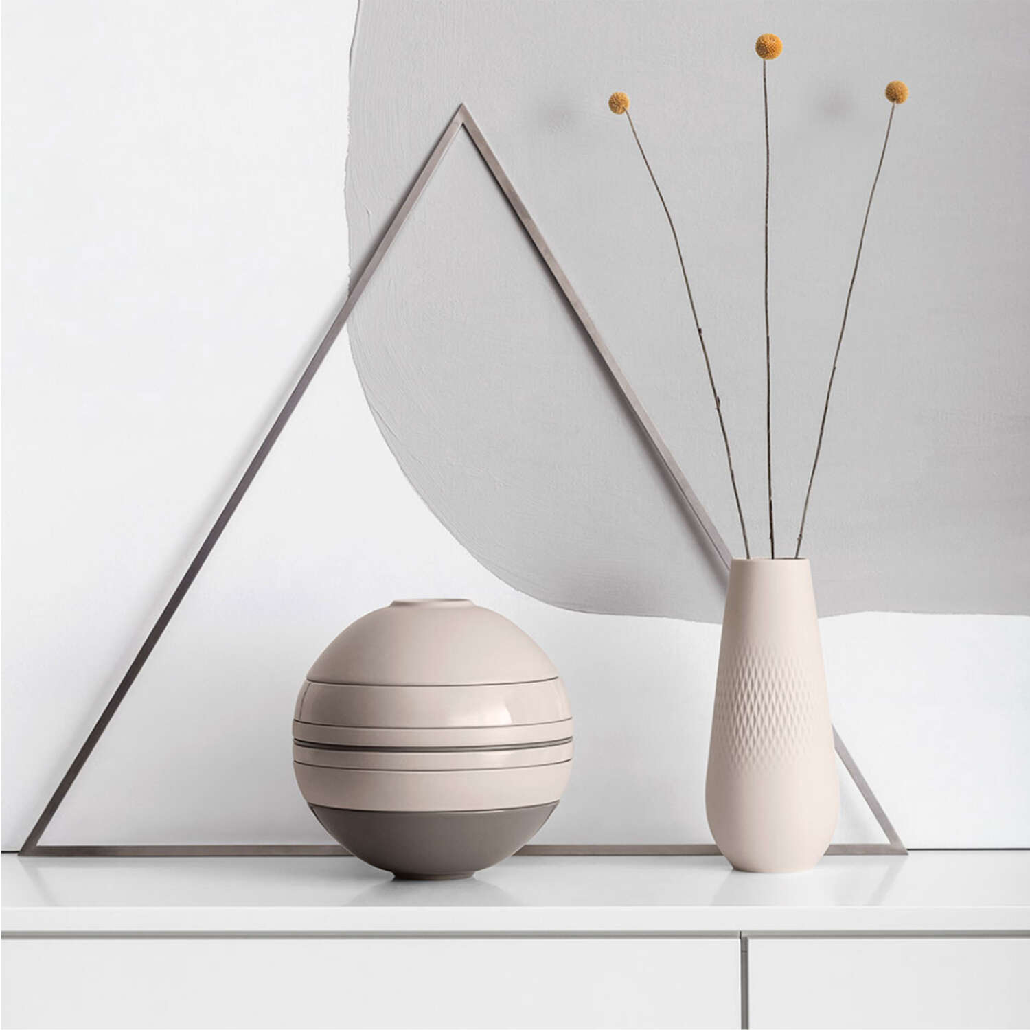 La Boule Dinner set beige, Premium Porcelain