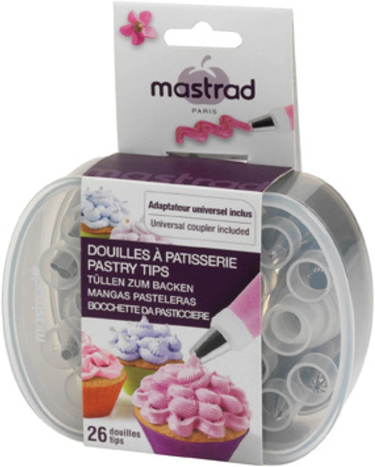 SET 26 BECCUCCI professionali per pasticceria - Acciaio Inox