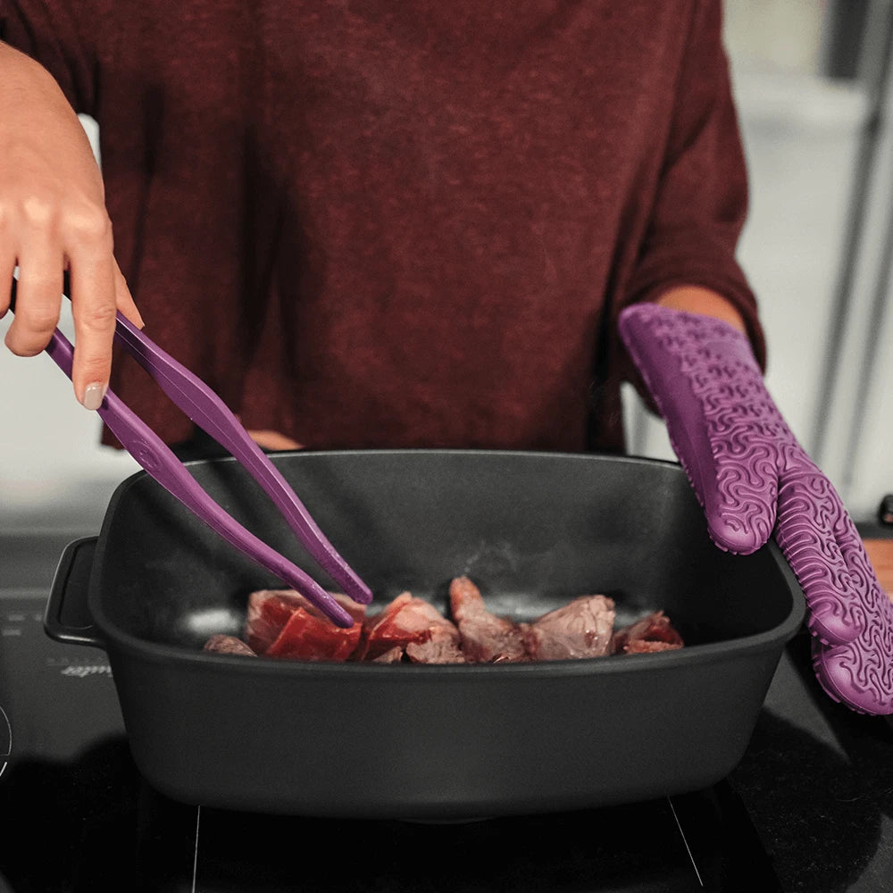 Rostiera + coperchio BIOTAN nero