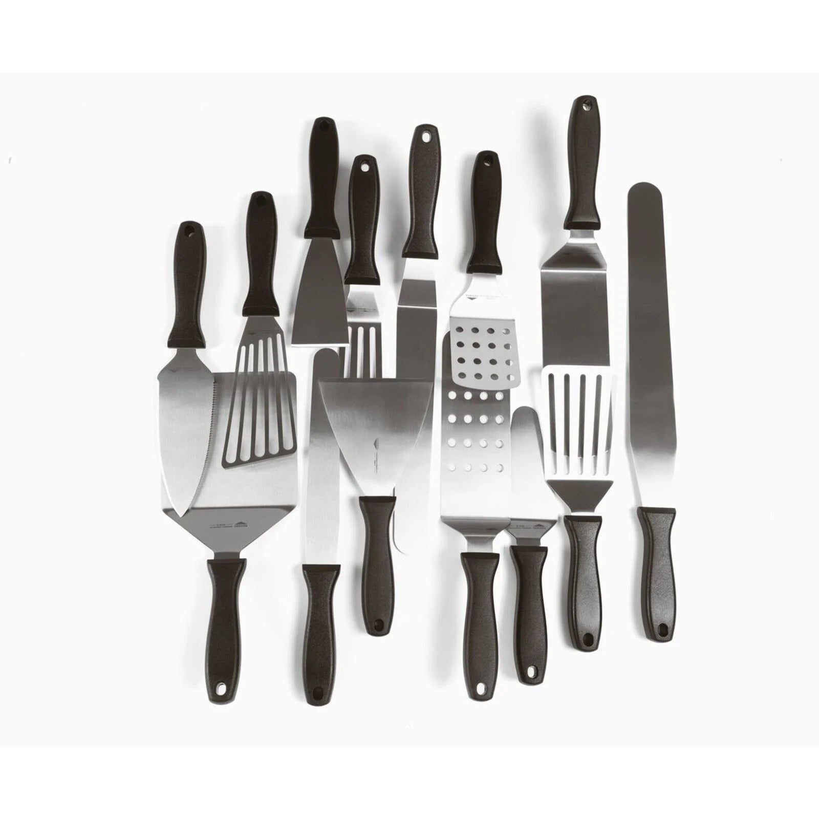 Spatola triangolare Acciaio inox, Polipropilene - 12cm x 12cm