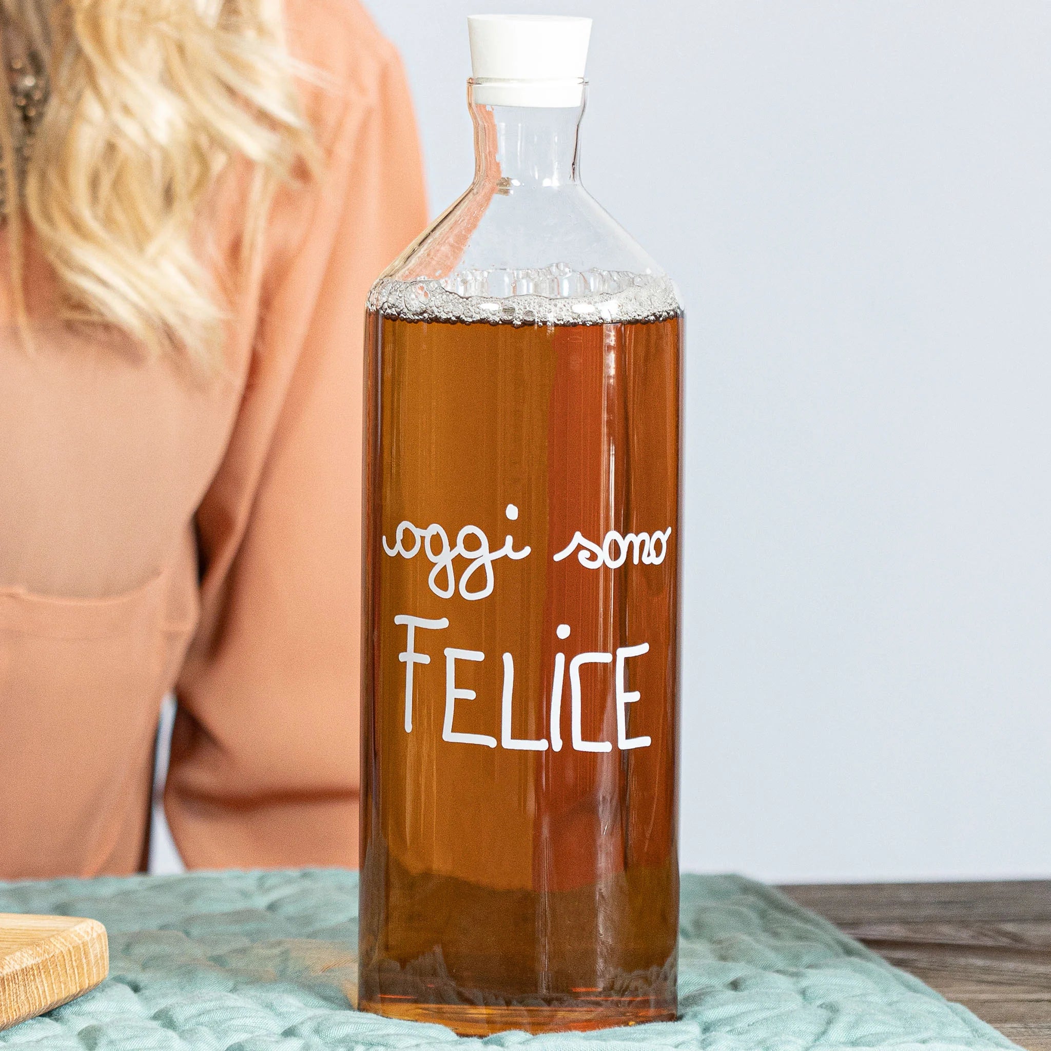 Bottiglia Oggi Sono Felice