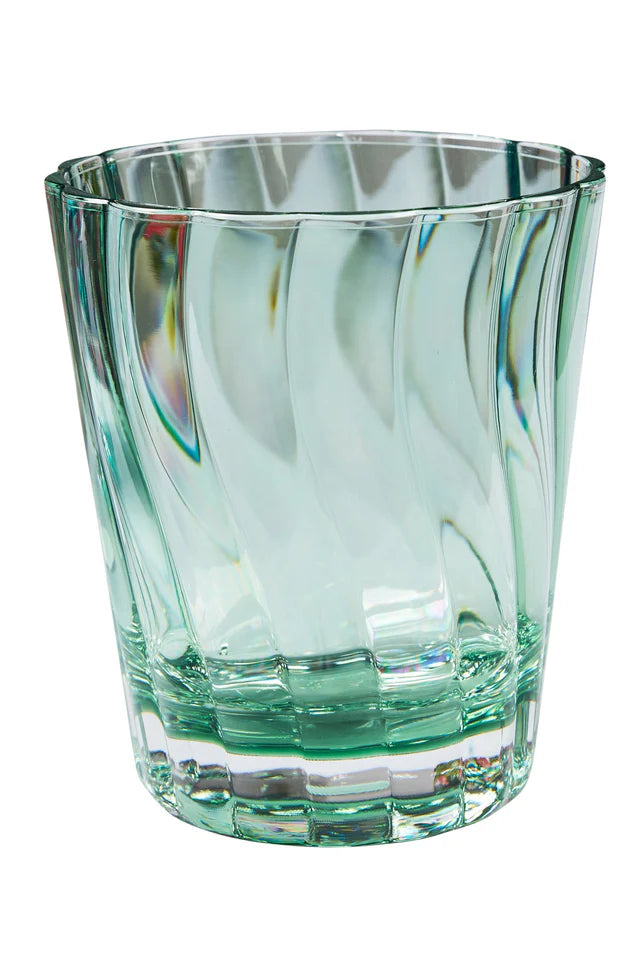 Novità Home Formentera - Bicchieri Set 1/6 Verdi In Metacrilato