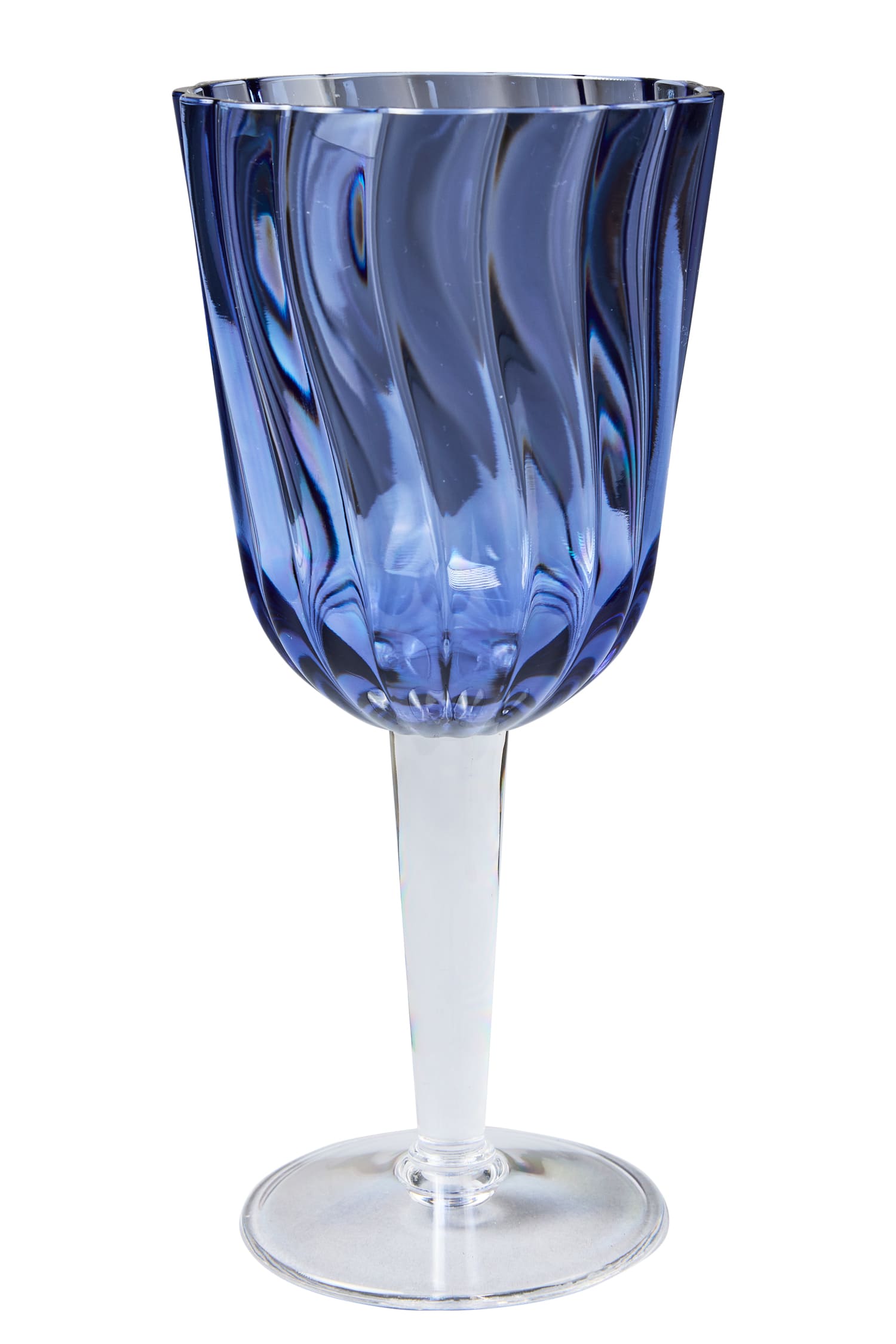 Formentera - Set 6 Calici Blu In Metacrilato