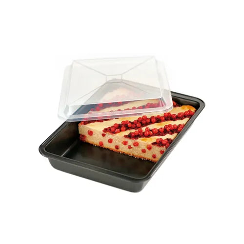Tescoma Teglia Rettangolare Alta Con Coperchio In Plastica 33X23 Cm "Delicia" -