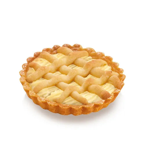 Stampi Crostatine Con Fondo Removibile Ø 10 Cm , 4 Pz "Delicia"