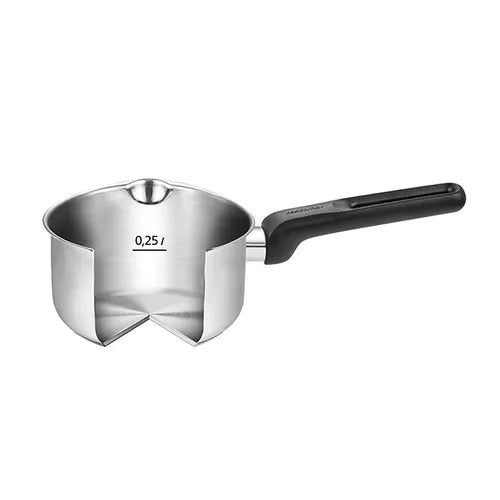 Casseruola 1 Manico Con Doppio Beccuccio Ø 12 Cm, 0,5 Lt "Brava"