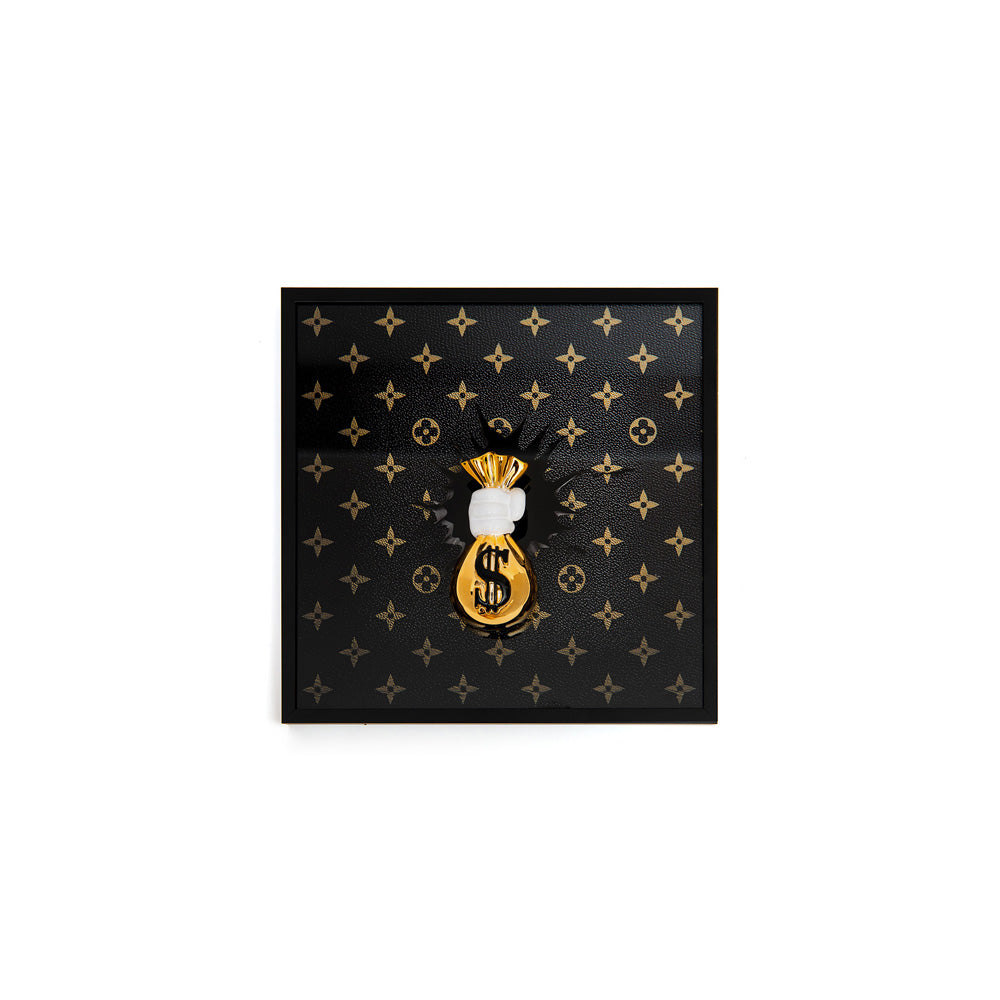 Quadro MONEY BAG LUXURY - 30X30