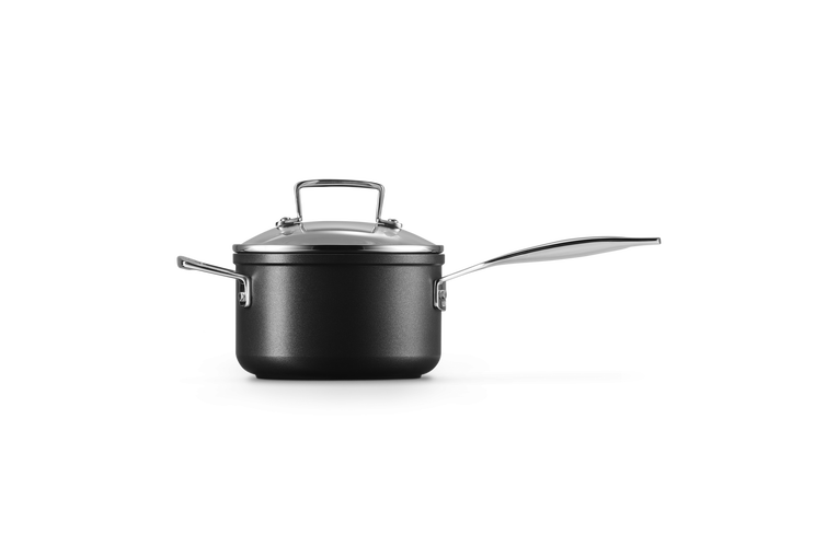 Casseruola con maniglia e coperchio vetro in alluminio antiaderente -16CM / 1.9L