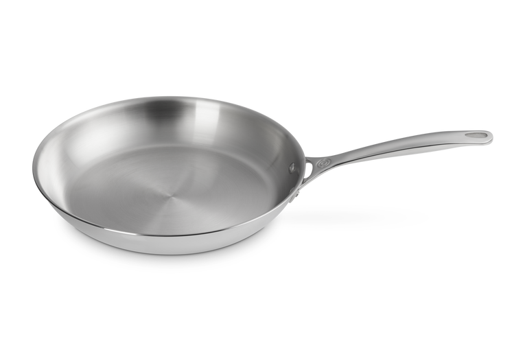 Padella bassa in acciaio inox - 30 CM