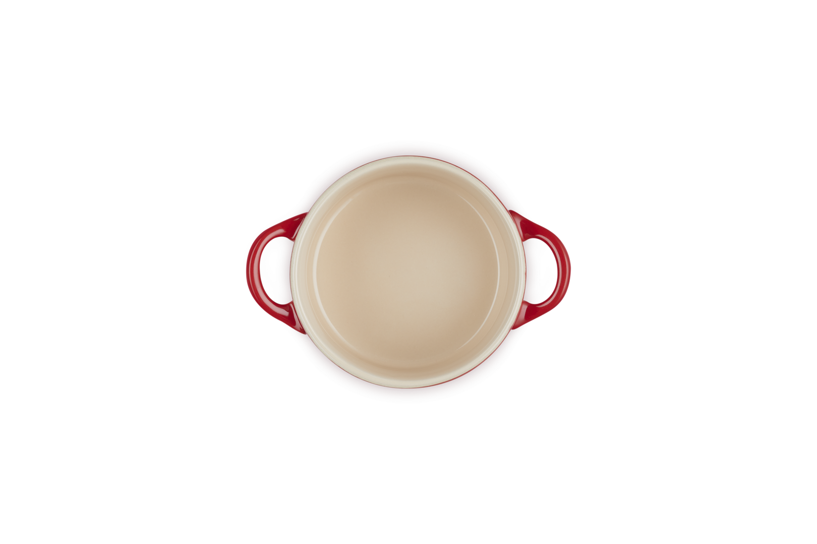 Mini cocotte rotonda in gres vetrificato - Ciliegia 10 CM / 0.25 L