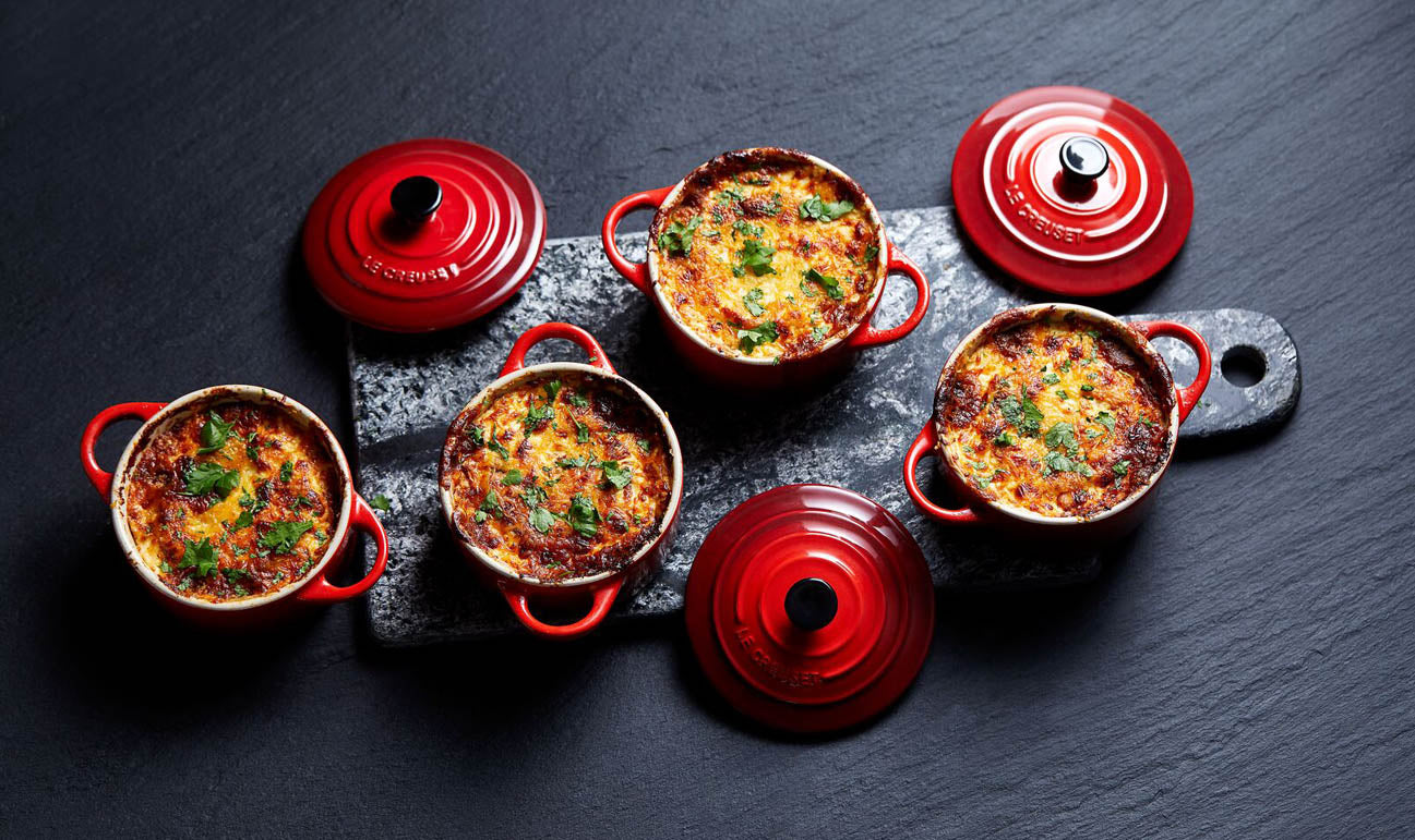 Mini cocotte rotonda in gres vetrificato - Ciliegia 10 CM / 0.25 L