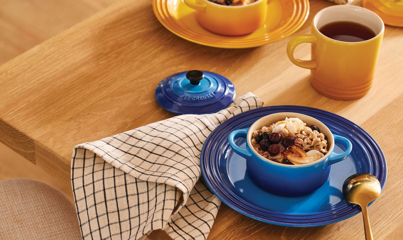 Mini cocotte rotonda in gres vetrificato