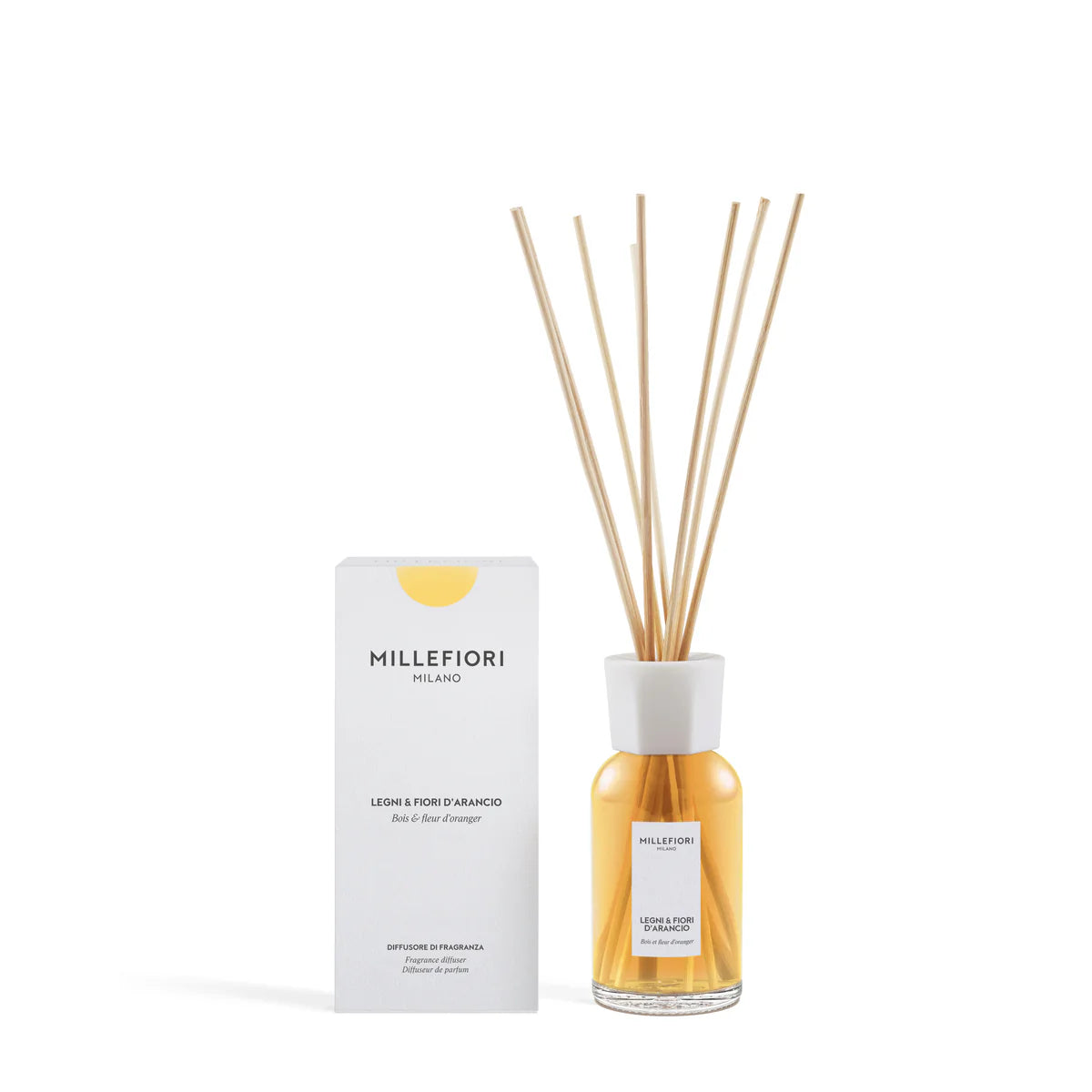 Diffusore A Bastoncini - Legni e Fiori d'Arancio 250 ML