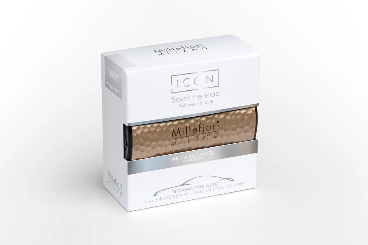 ICON Profumatore Per Auto - Metal Shades / VANILLA and WOOD