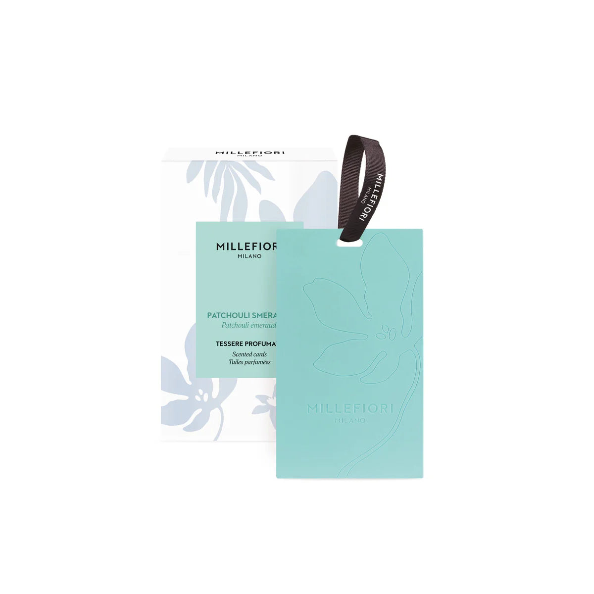 CONFEZIONE 3 Tessere Profumate - Patchouli Smeraldo
