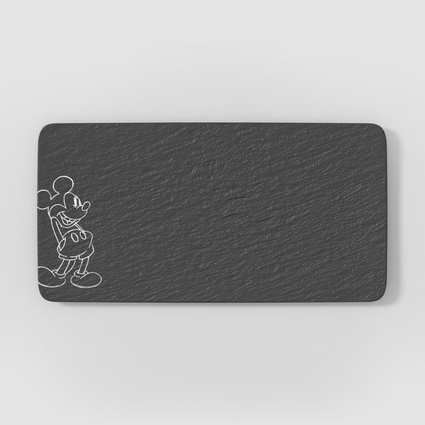 Vassoio da portata nero in Porcelain, 34,9  17,9 cm, Manufacture - Mickey Mouse