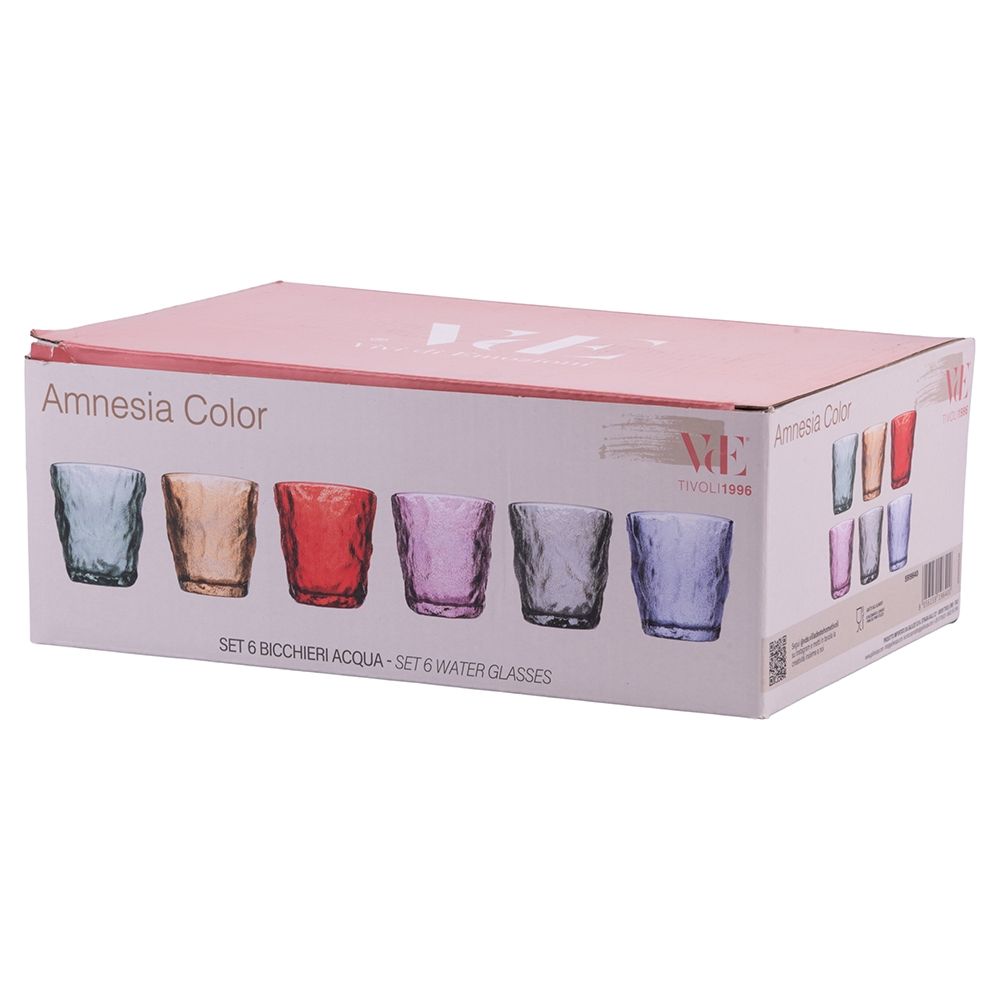 AMNESIA COLOR SET 6 BICCHIERI