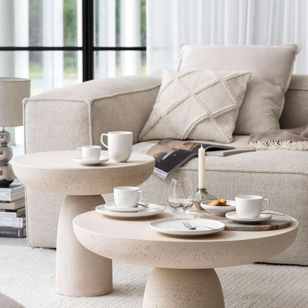 AFINA Piatto da dessert/ colazione - Bianco, Ø22 cm, Premium Porcelain