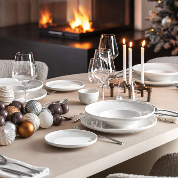 AFINA Piatto da pane - Bianco, Ø17,1 cm, Premium Porcelain