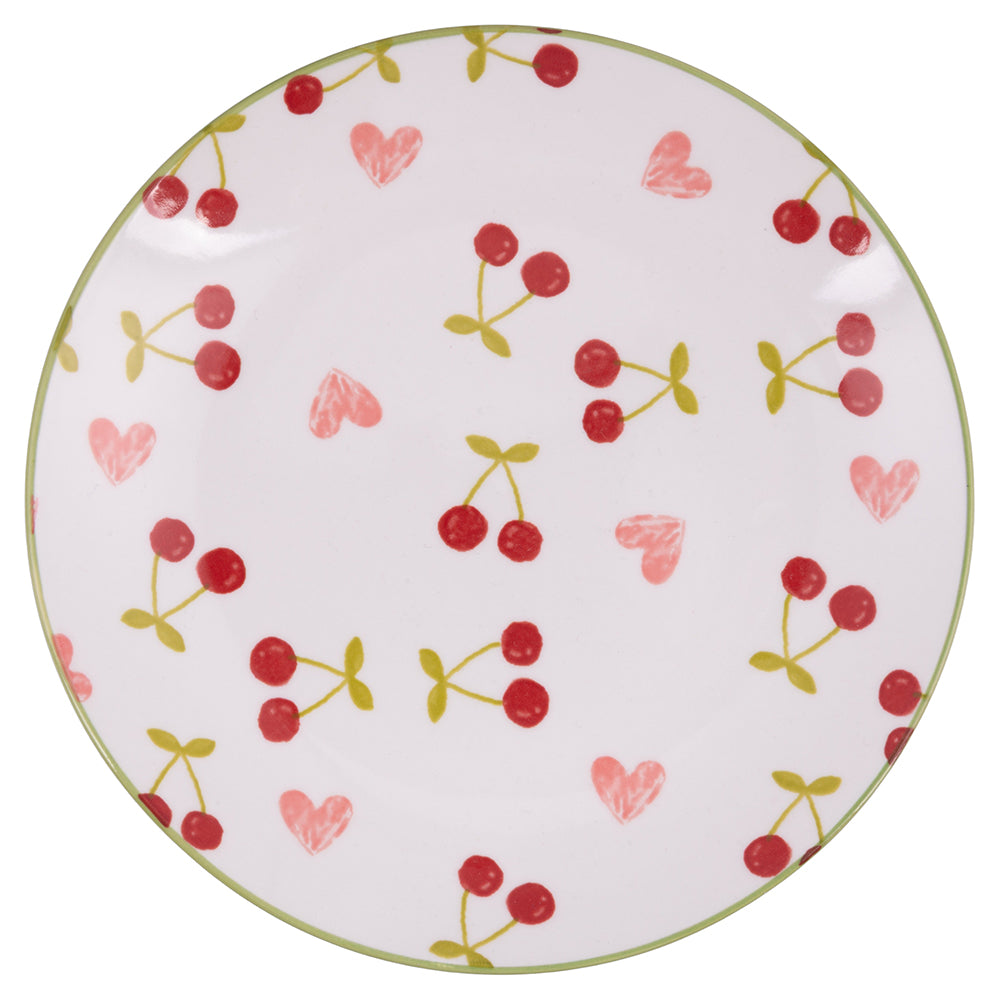CHERRY HEART SERVIZIO DI PIATTI 18 PEZZI