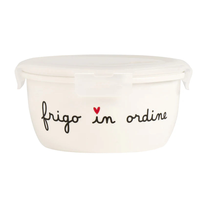 Contenitore rotondo "Frigo in ordine" - tg. XL