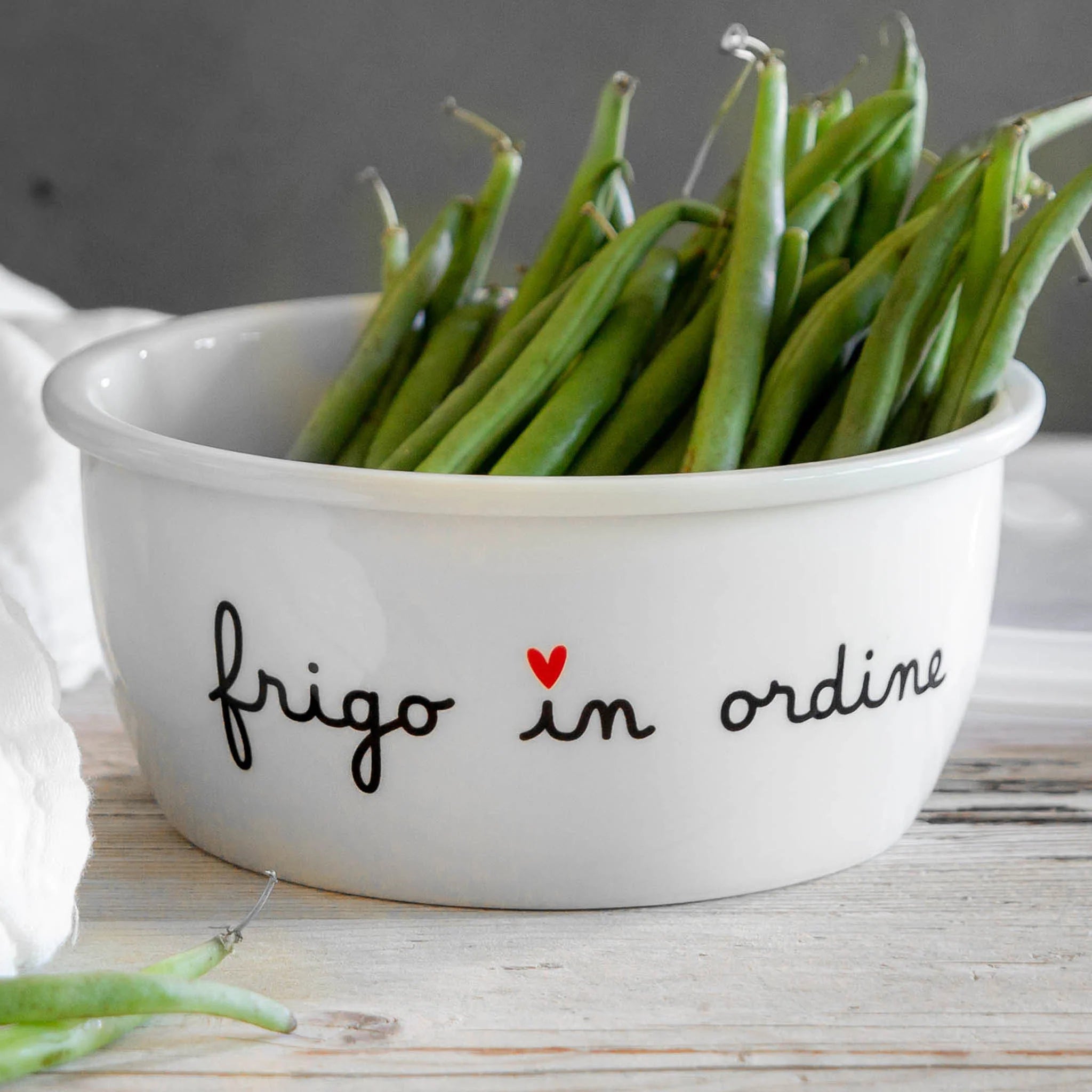 Contenitore rotondo "Frigo in ordine" - tg. XL