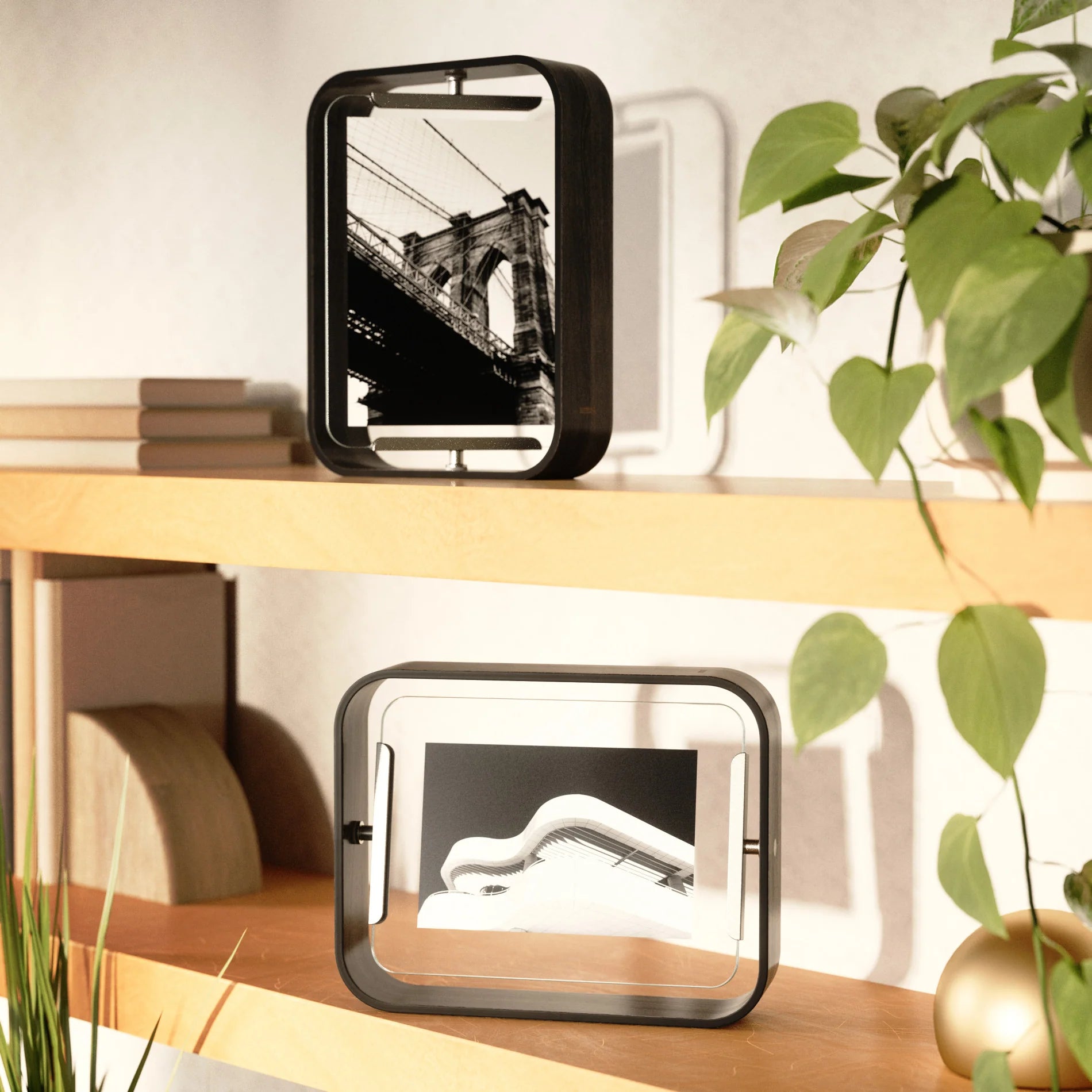 BELLWOOD Cornice per foto - 5X7 CM Nero