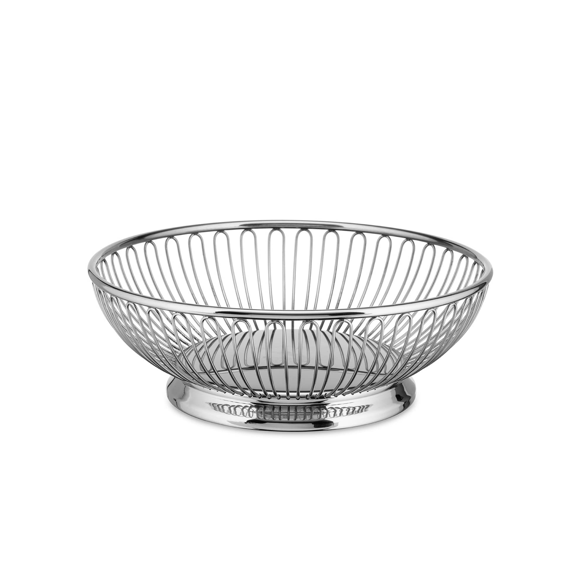 268 Cestino a filo rotondo in acciaio inox 18/10 - 20 CM