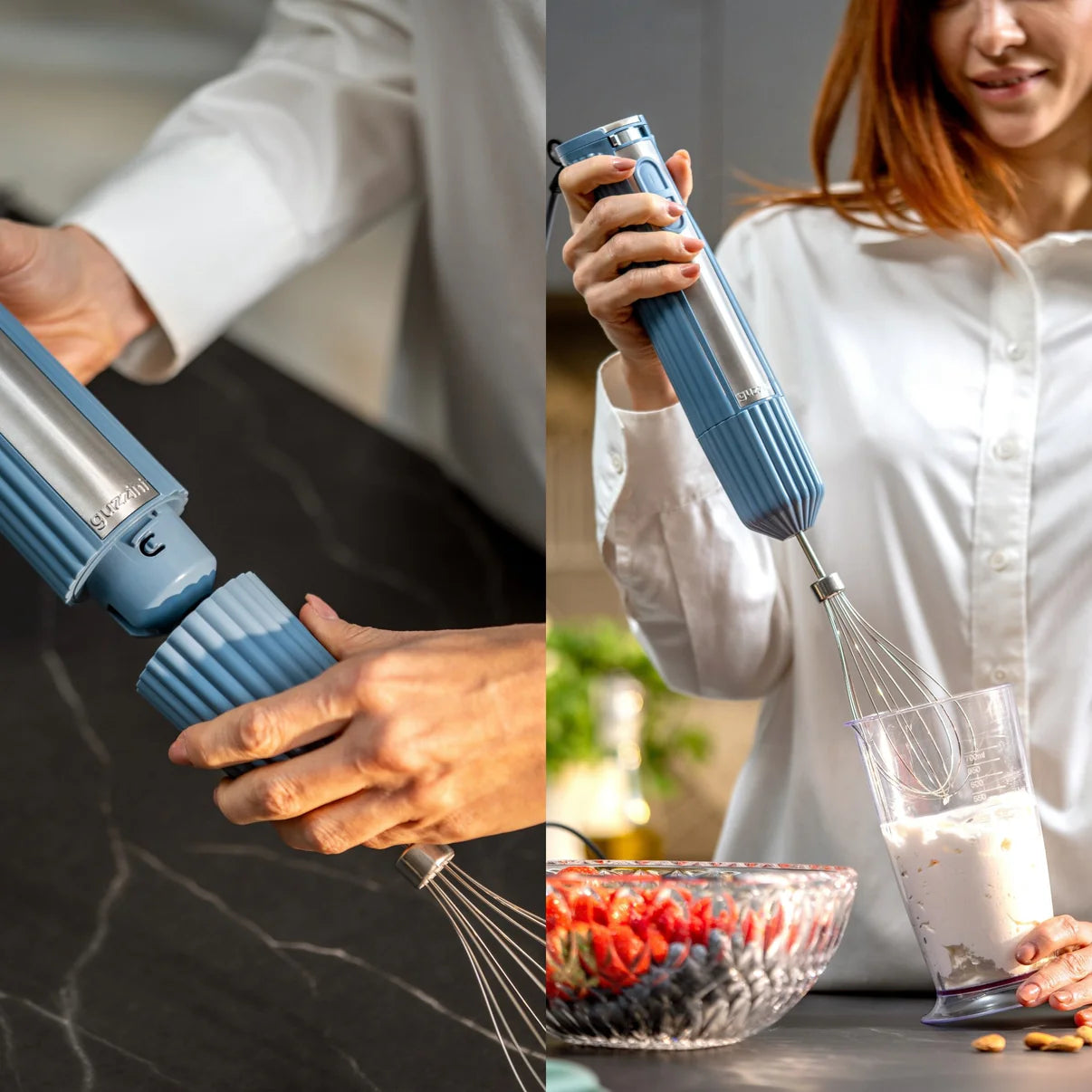 SOUSCHEF FRULLATORE A IMMERSIONE CON ACCESSORI - Crema