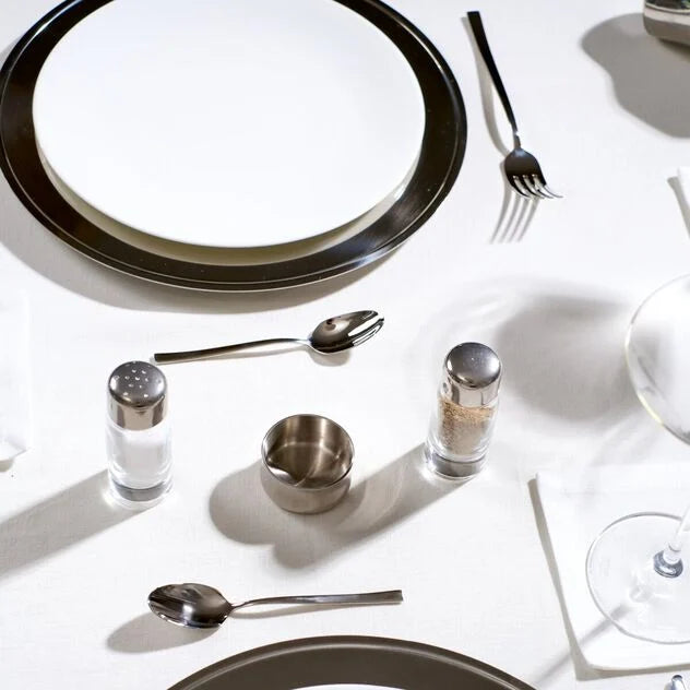 ROCK Servizio tavola 3 PZ Monoblocco - Accaio Inox Mirror