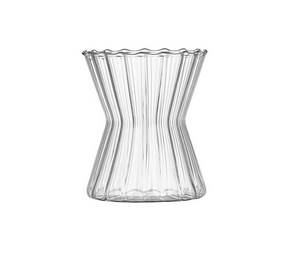 RIBBED SLIM WAIST  Bicchiere in Vetro - 325 ML