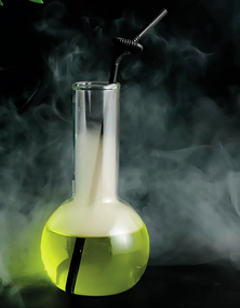 LONG NECK BEAKER Bicchiere in Vetro - 425 ML