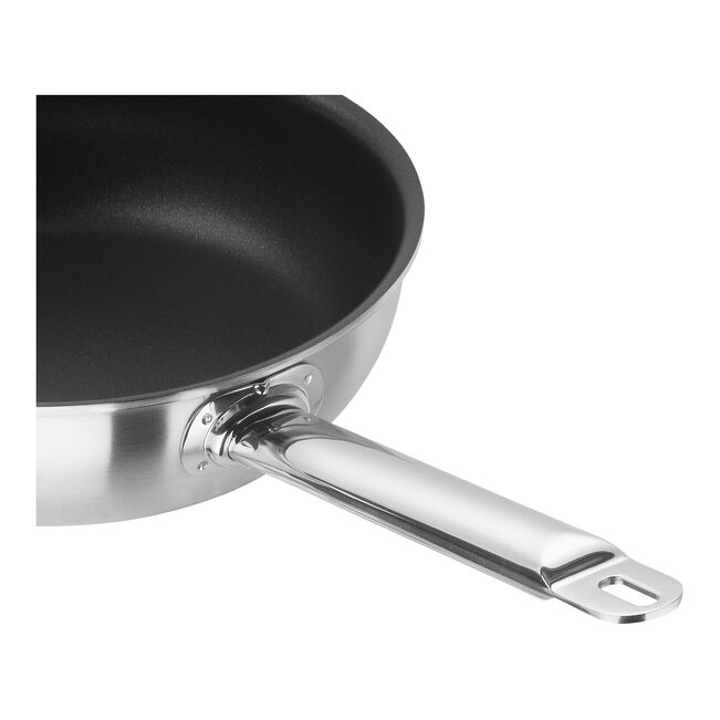 PRO Padella in Acciaio Inox 18/10 - 26 cm, Duraslide Ultra