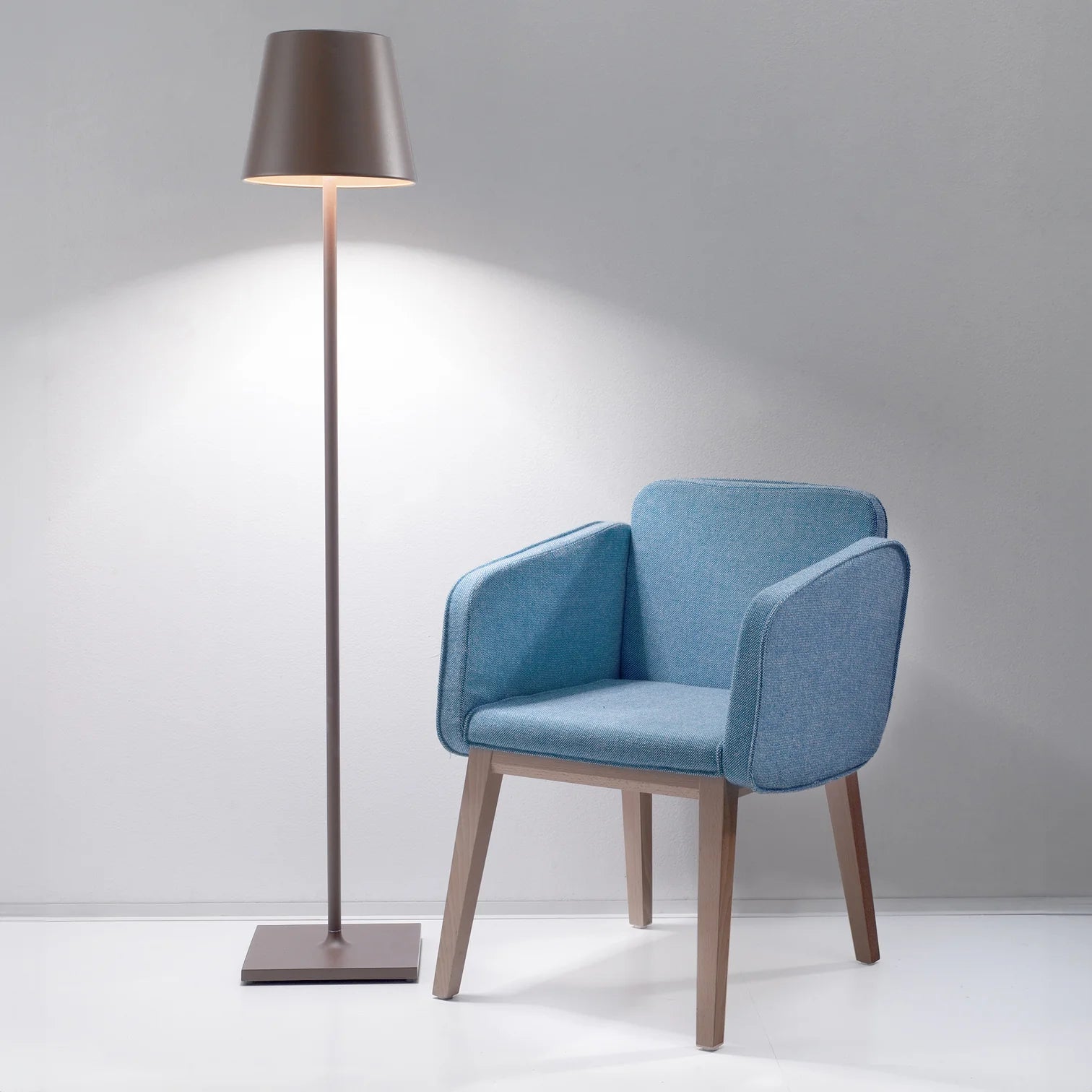 POLDINA XXL Lampada da terra - Corten