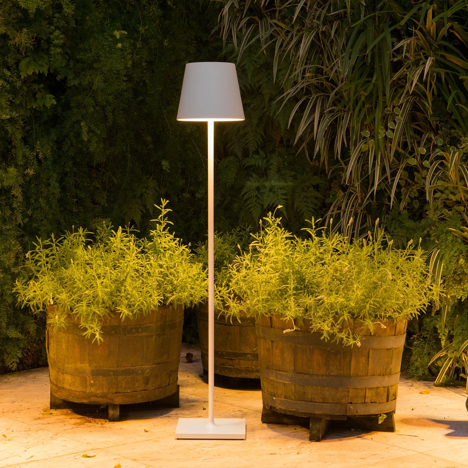 POLDINA XXL Lampada da terra - Bianco