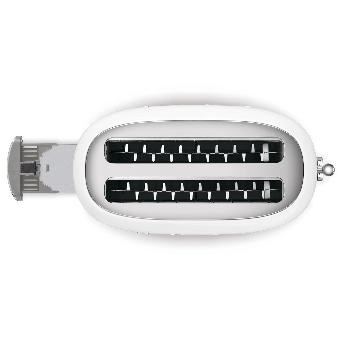 Tostapane 2x4 - Bianco, Lucido