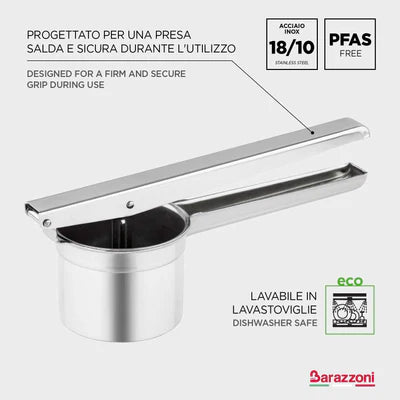 Schiaccia passatelli in Acciaio Inox 18/10 - 8,5cm