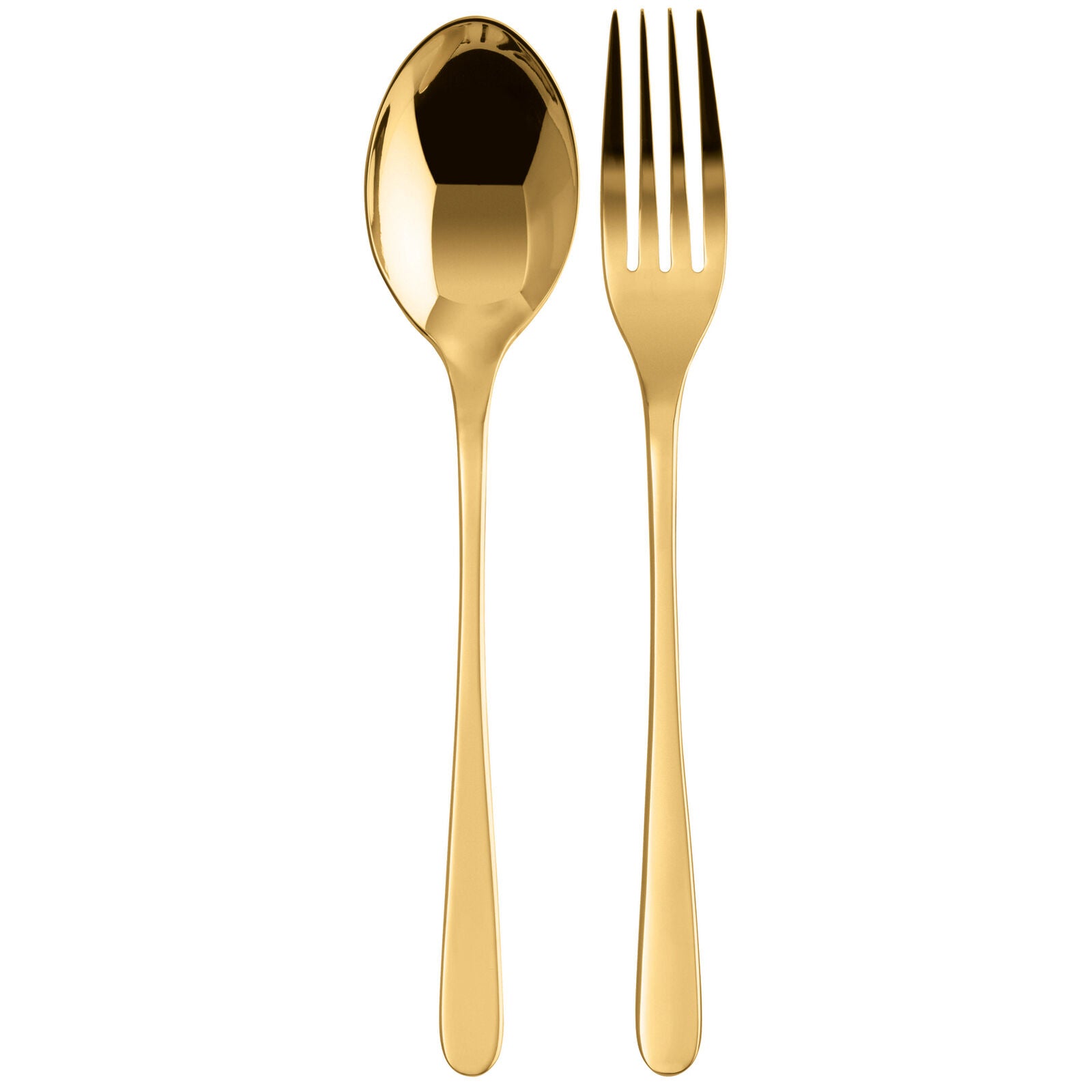 Sambonet -  Taste Set 2 posate servire mirror PVD gold
