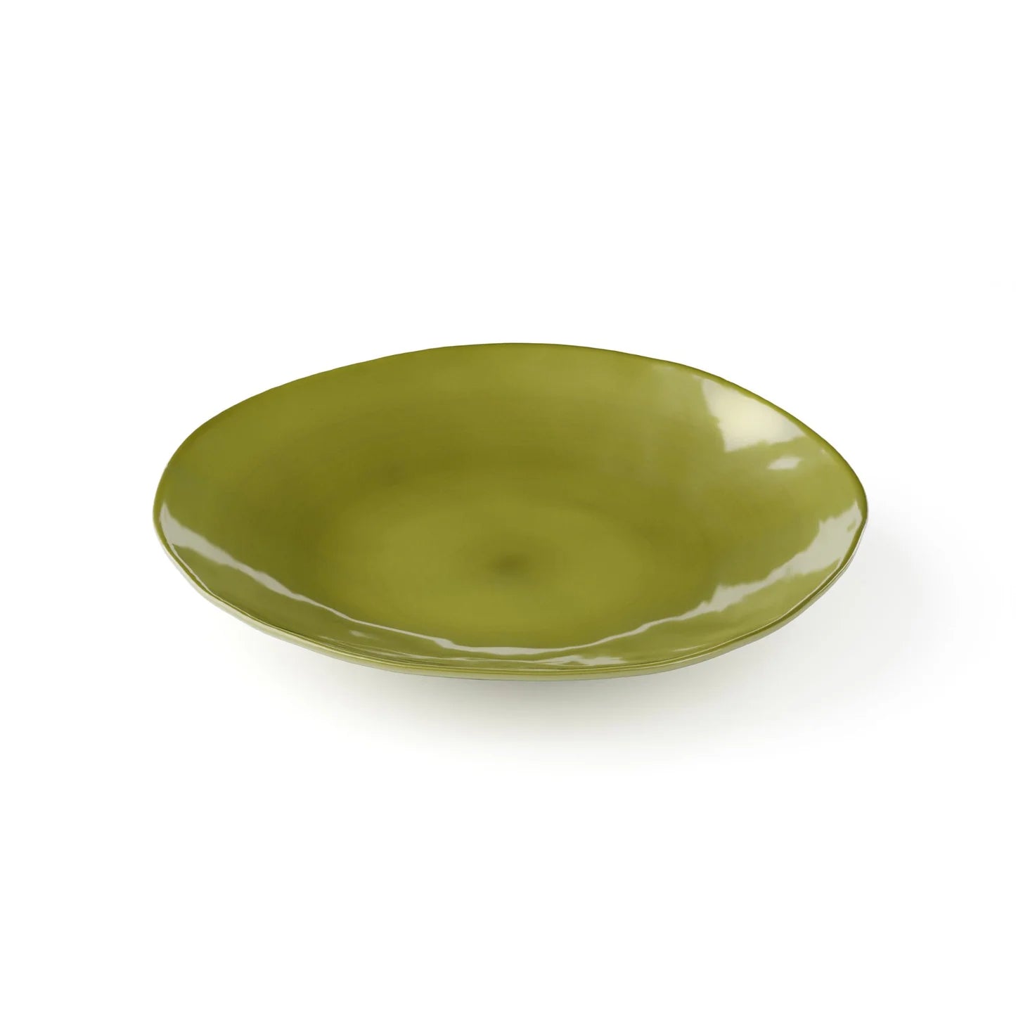 RIVIERA PIATTO PIANO - Melammina Avocado green