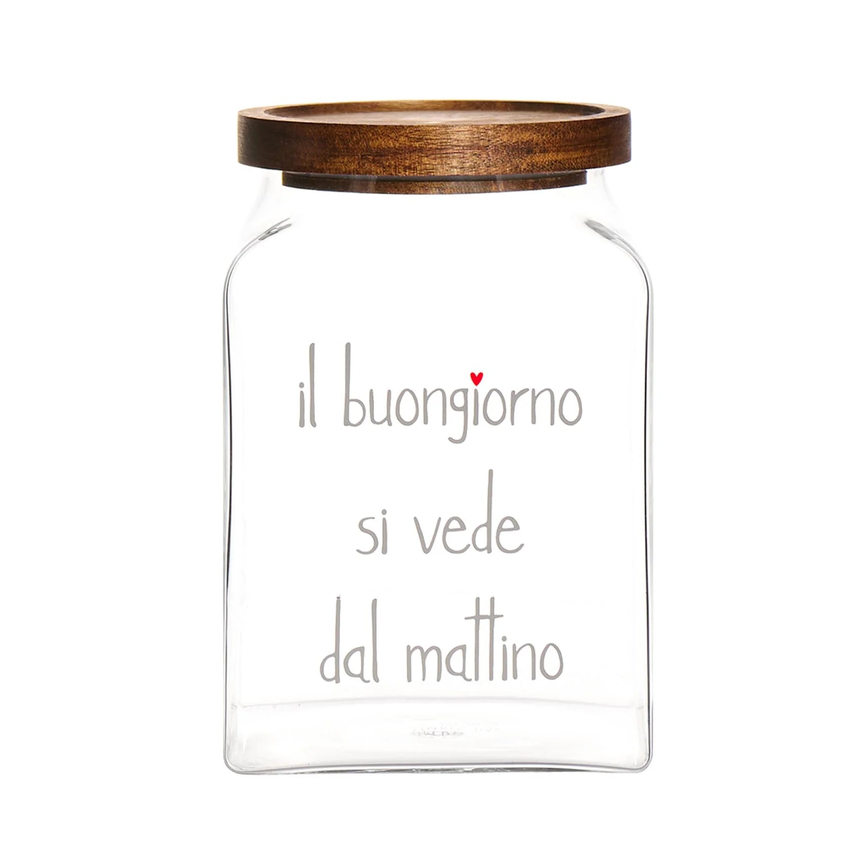 Barattolo "Il buongiorno si vede dal mattino"