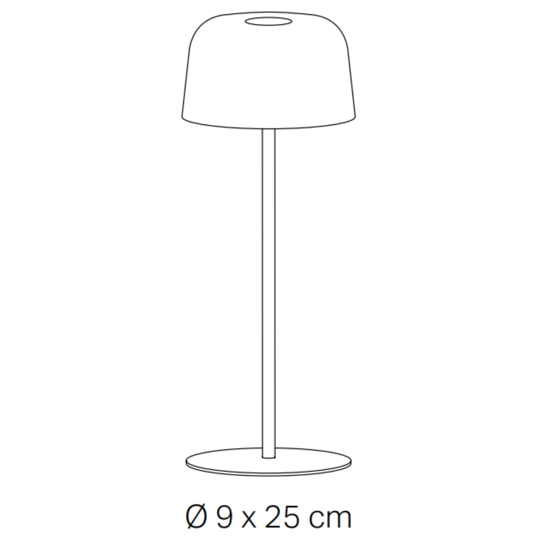Ailati 1+1 Lampada da Tavolo Salvia Opaco