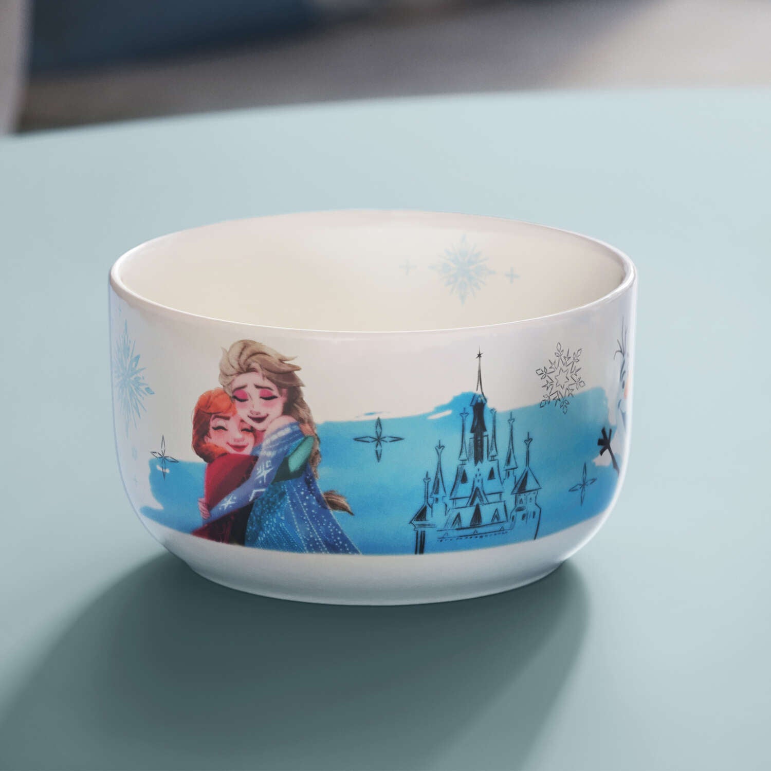 Disney Frozen Ciotola per cereali per bambini in porcellana