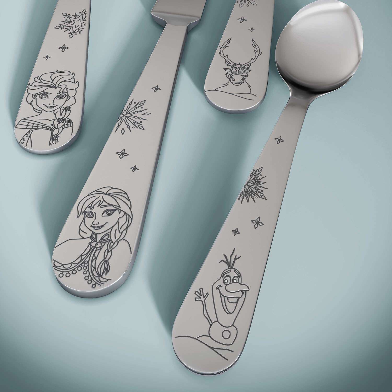 Disney Frozen Posate per bambini in acciaio inossidabile