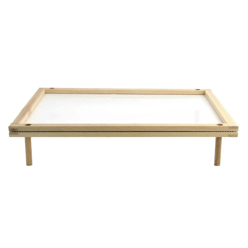 Seccapasta in legno di faggio con rete alimentare CM 50X40X8