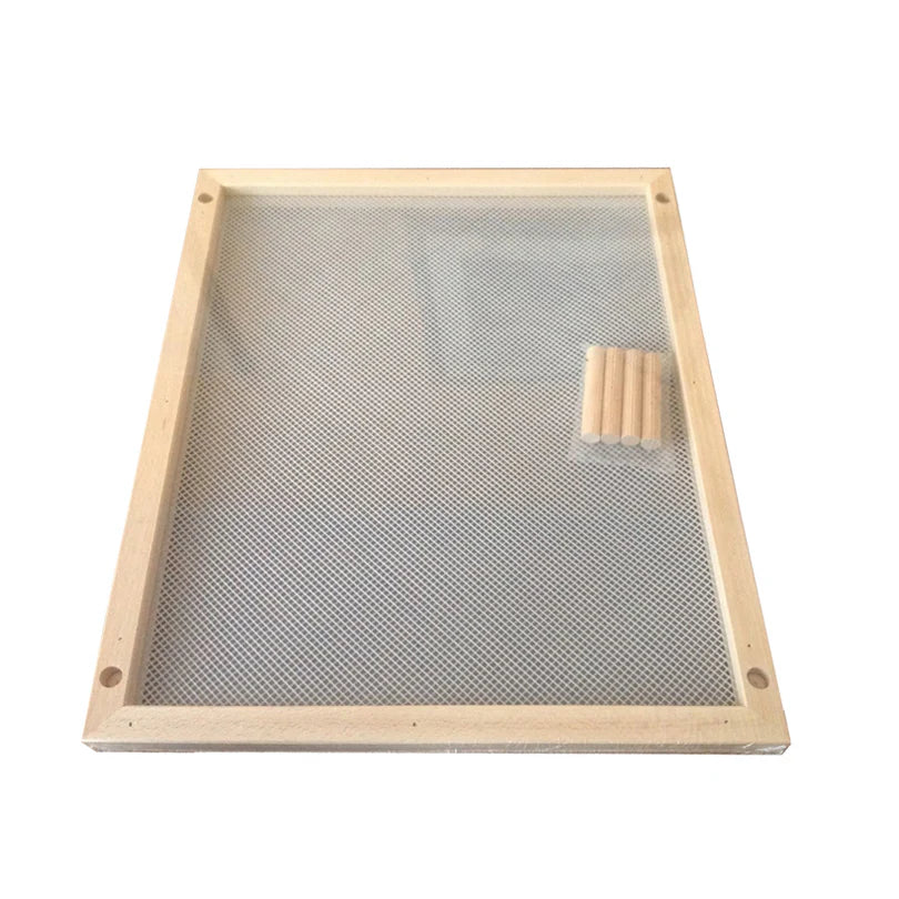 Seccapasta in legno di faggio con rete alimentare CM 50X40X8