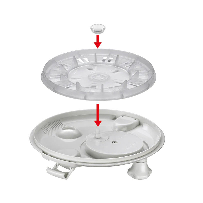 Centrifuga per insalata "Grande", 3 pezzi lT 6/cm Ø25x23